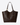 LAUREN RALPH LAUREN BORSA MARRONE SCURO / UNI TOTE TASHA GRANDE IN CUOIO NAPPA