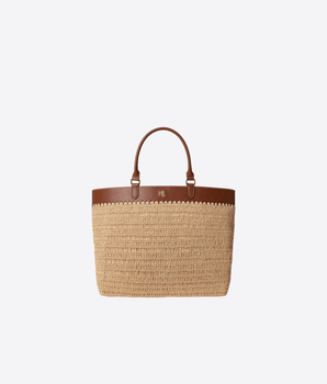 LAUREN RALPH LAUREN BORSA NATURALE/CUOIO / UNI TOTE KYLA
