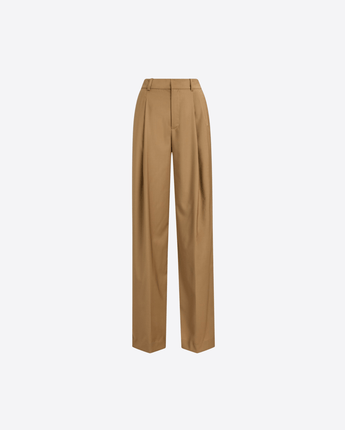 LAUREN RALPH LAUREN PANTALONI PANTALONI IN LANA CON PIEGHE