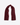 LAUREN RALPH LAUREN SCIARPA BURGUNDY / UNI SCIARPA A TRECCE CON LOGO RICAMATO