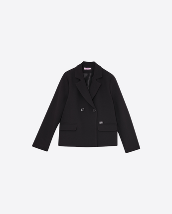 LIU JO GIACCA NERO / 8 BLAZER DOPPIOPETTO
