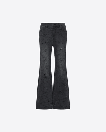 LIU JO JEANS JEANS FLARE CON STRASS