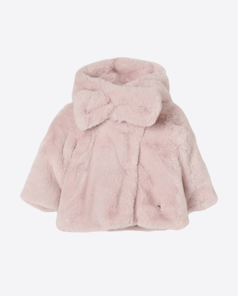 LIU JO PELLICCIA ROSA / 12M ECO PELLICCIA CON FIOCCO LIU JO