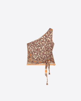 MALIPARMI TOP TOP SUNSET PAISLEY