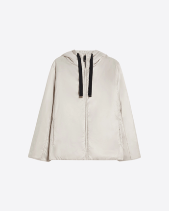 MAX MARA THE CUBE GIACCA GIACCA IMBOTTITA CON CAPPUCCIO IN TELA ANTIGOCCIA