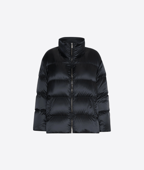 MAX MARA THE CUBE GIACCA IMBOTTITO AMPIO IN TELA ANTIGOCCIA
