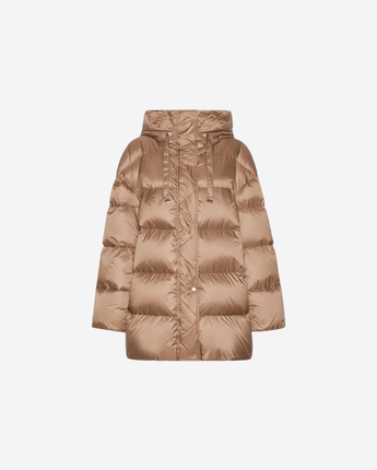 MAX MARA THE CUBE GIACCA IMBOTTITO AMPIO IN TELA CANGIANTE