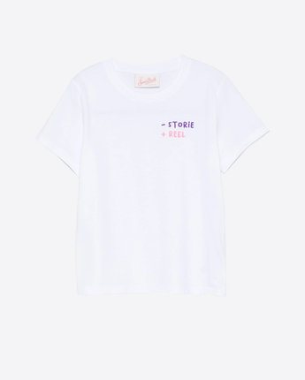Mc2 Saint Barth Abbigliamento e accessori BIANCO - -STORIE + REEL / 24M T-SHIRT ELLY