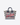 Mc2 Saint Barth BORSA BIANCO/BLU / UNI BORSA VANITY REGULAR IN CANVAS A RIGHE ORIZZONTALI BLU
