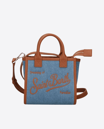 Mc2 Saint Barth BORSA DENIM / UNI BORSA VANITY MINI IN DENIM