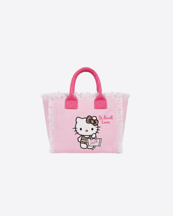 Mc2 Saint Barth BORSA ROSA / UNI BORSA COLETTE X HELLO KITTY IN CANVAS ROSA