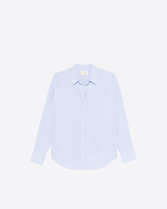 Mc2 Saint Barth CAMICIA CAMICIA CRISTAL A RIGHE CON RICAMO "FOLLOW ME"