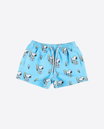 Mc2 Saint Barth COSTUME DA BAGNO COSTUME MARE JEAN CON STAMPA SNOOPY