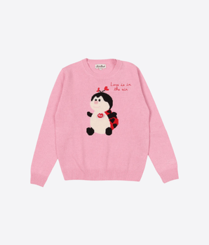 Mc2 Saint Barth MAGLIA ROSA / 24M MAGLIONE CON COCCINELLA TRUDI