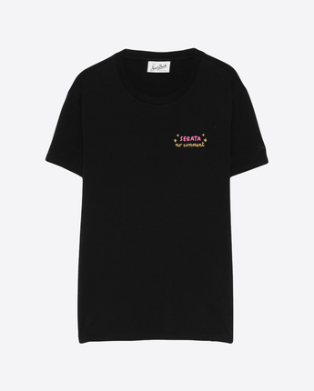 Mc2 Saint Barth T-SHIRT T-SHIRT EMILIE JR CON RICAMO "SERATA NO COMMENT"