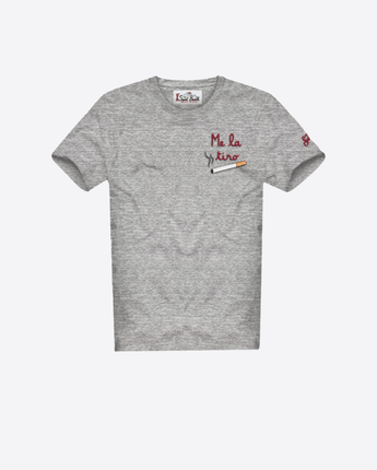 Mc2 Saint Barth T-SHIRT T-SHIRT PORTOFINO CON RICAMO "ME LA TIRO"