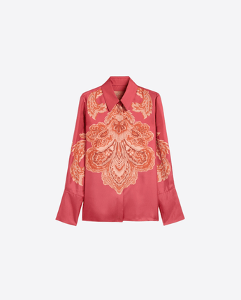MOMONÌ CAMICIA CAMICIA NINA IN TWILL DI SETA