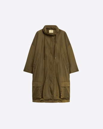 MOMONÌ CAPPOTTO CAPPOTTO KJARA IN NYLON CON INTERNO IN TEDDY REMOVIBILE