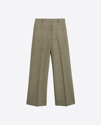 MOMONÌ PANTALONI PANTALONE SARTORIALE A SIGARETTA ARON IN LANA STRETCH