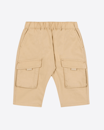 MOSCHINO Abbigliamento e accessori BEIGE / 6M Pantaloni con applicazione logo