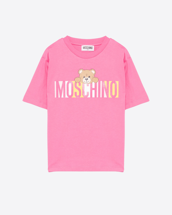 MOSCHINO Abbigliamento e accessori ROSA / 4A T-shirt con stampa