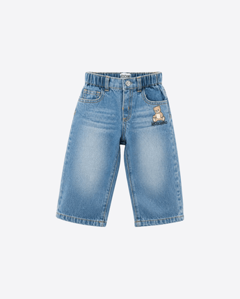 MOSCHINO JEANS JEANS CON MOTIVO TEDDY BEAR