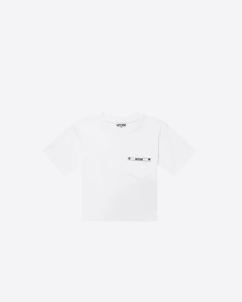 MOSCHINO T-SHIRT T-SHIRT CON TASCHINO