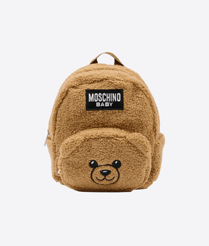 MOSCHINO ZAINO BROWN / UNI ZAINO CON TEDDY BEAR