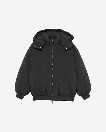 MSGM GIACCA NERO / 10 GIUBBINO IMBOTTITO