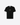 MSGM T-SHIRT NERO / 8 T-SHIRT A MANICHE CORTE