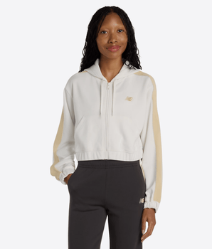 NEW BALANCE FELPA FELPA CON ZIP