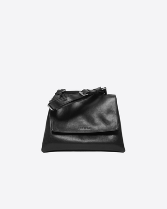 ORCIANI BORSA NERO / UNI BORSA SVEVA LAGOON MIDI IN PELLE