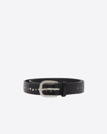 ORCIANI CINTURA CINTURA BULL SOFT IN CUOIO CON RIVETTI
