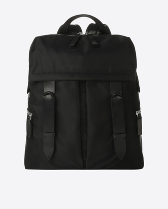 ORCIANI ZAINO NERO / UNI ZAINO NOBUCKLE PLANET IN ECO NYLON ORCIANI