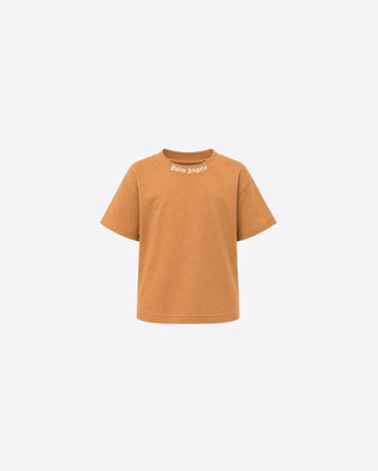 PALM ANGELS T-SHIRT T-SHIRT CON STAMPA LOGO SUL GIROCOLLO