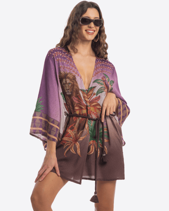 PIN-UP STARS KIMONO KIMONO CORTO LION KING
