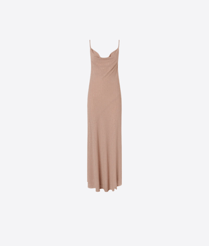 PINKO ABITO ABITO SLIPDRESS LUNGO CON STRASS