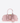 PINKO ACC. UNI BORSA GRANDE A SPALLA PINKO HORIZONTAL IN PELLE ROSA