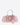 PINKO ACC. UNI BORSA GRANDE A SPALLA PINKO HORIZONTAL IN PELLE ROSA