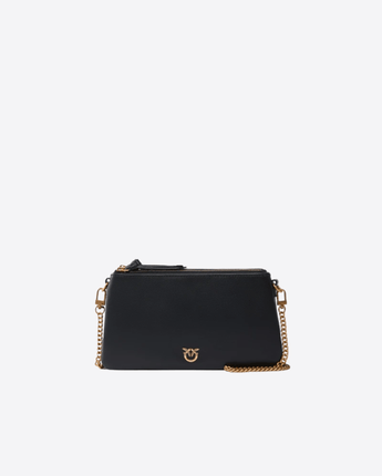 PINKO BORSA NERO / UNI DOUBLE BAG