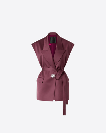 PINKO GIACCA GIACCA SMANICATA IN SATIN