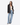 PINKO JEANS JEANS WIDE LEG CON DISEGNO ROMBI E STRASS PINKO