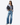 PINKO JEANS WIDE LEG PINKO CON SCOLORITURE
