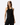 PINKO TOP PINKO A COSTINE NERO CON RICAMI GIOIELLO