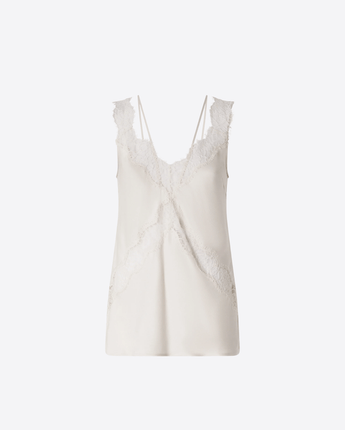 PINKO TOP ROSA CIPRIA / 40 TOP LINGERIE CON PIZZO