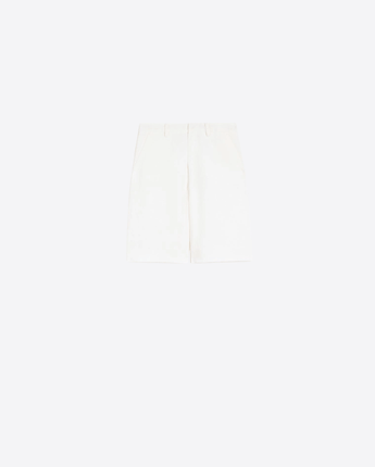 S MAX MARA BERMUDA BERMUDA IN DRILL DI COTONE E LINO