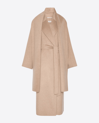 S MAX MARA CAPPOTTO CAPPOTTO A VESTAGLIA IN DOUBLE DI LANA E CACHEMIRE