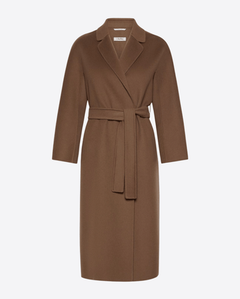 S MAX MARA CAPPOTTO CAPPOTTO MIDI IN DRAP DI LANA