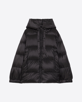 S MAX MARA GIACCA IMBOTTITO AMPIO IN TELA ANTIGOCCIA