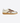 SANTONI SCARPE FARRO / 36 SNEAKER DBS OLY DA DONNA IN PELLE E SUEDE BIANCA,BEIGE E ARGENTO